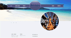 Desktop Screenshot of ibiviajes.com